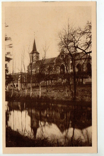 DAMMARTIN SUR MEUSE Haute Marne CPA 52 Ecole de Malroy on the banks of Meuse