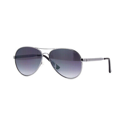 GU Lunettes de Soleil Guess GU00027 Shiny Palladium/Grey Shaded 61/14/145 homme 
