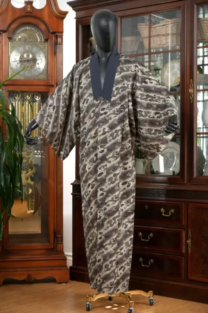Dear Vanilla Japanese Juban Undergown Men's Kimono Authentic Vintage Japan Made