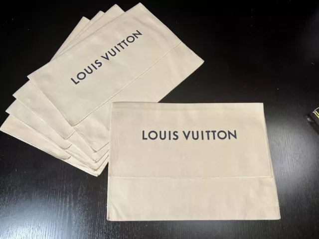 Authentic Louis Vuitton Large Envelope Style Dust Bag 22.25” X14.75 ”.