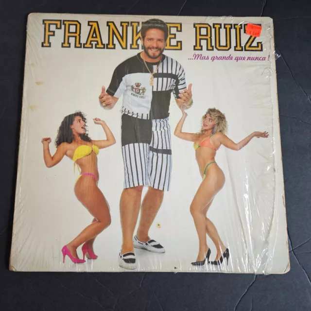 Frankie Ruiz/Mas grande que nunca/LP 12" 33RPM Latin 1989.