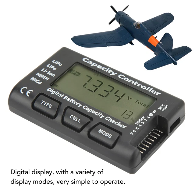 PUSOKEI Tester Universale Batteria 12-48V Con Display LCD E Sonda Di Cablaggio