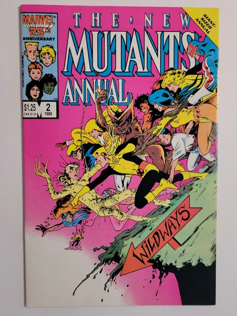 NEW MUTANTS ANNUAL #2 (VF/NM) 1986 1st app & origin of Betsy Braddock in U.S.