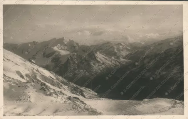 PASSO CEVEDALE Pizzo Tresero Val Cedeh Rifugio Pizzini Sondrio Foto Cartolina