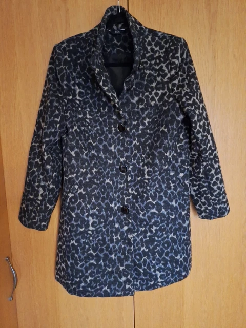 Tesco leopard print best sale coat