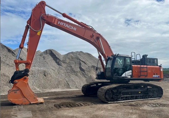2023 Hitachi ZX490 LC-6 Under Warranty 11.6 Hours 23' Boom 54" Bucket