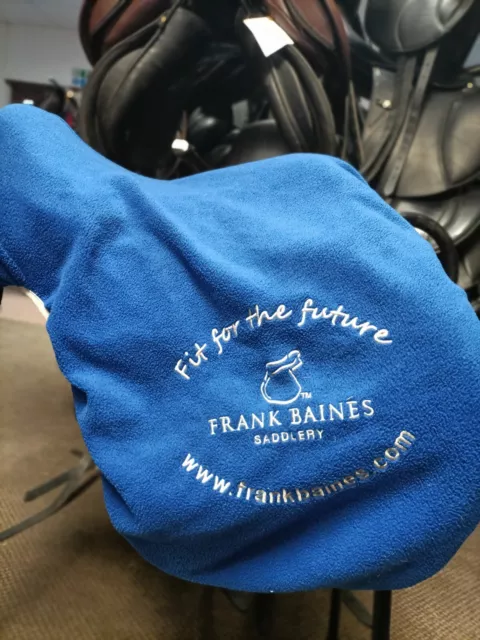 FRANK BAINES BLUE FLEECE saddle cover