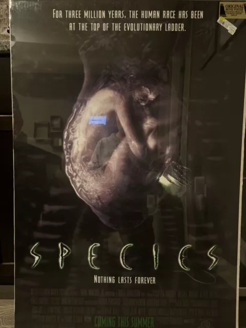 Species Movie Poster 27x40 ORIGINAL MOVIE POSTER Theater Size (1995)