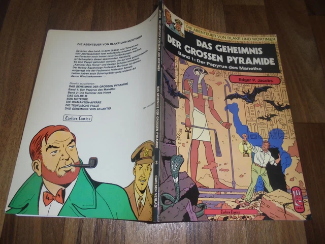 Edgar P. Jacobs -- die ABENTEUER von BLAKE und MORTIMER # 1 / Carlsen Comic 1979