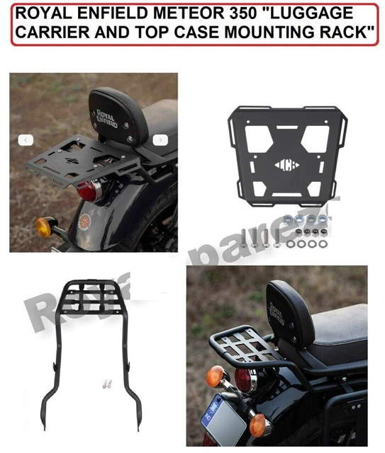 Royal Enfield Meteor 350 " Porte-Bagages Et Support De Montage De Top Case "