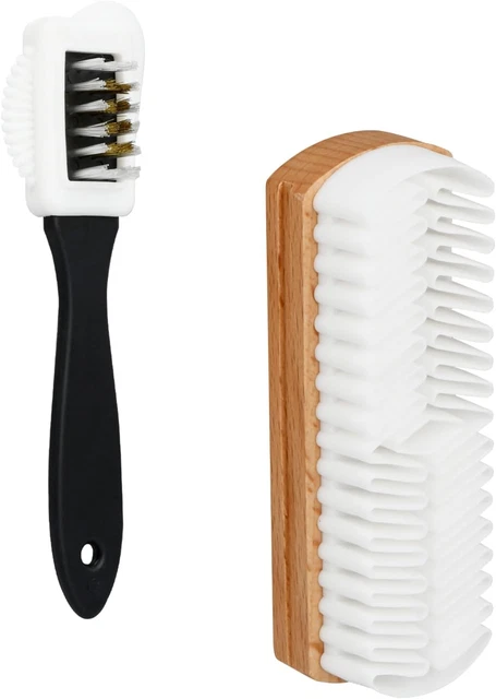Kit Pulizia Scarpe Scamosciate | 5 Spazzole + Gomma | Per Pelle Scamosciata E Nubuck - Foto 10