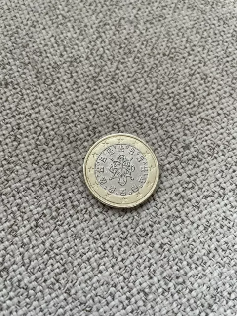 Pièce 2 euro Portugal 2002 RARE