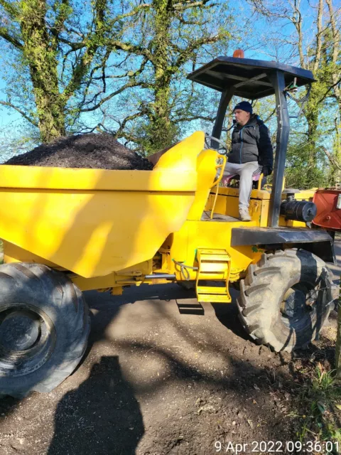 Barford 6 TON STRAIGHT TIP DUMPER DIGGER 4x4 * * 6 TEREX BENFORD thwaites