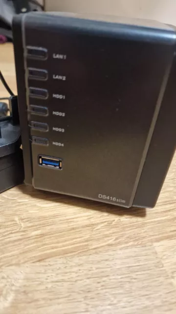 Synology DiskStation DS416 Slim 4 bay NAS, stop working