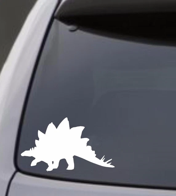 STEGOSAURUS VINYL DECAL Sticker Car Window Wall Bumper Dinosaur Cute