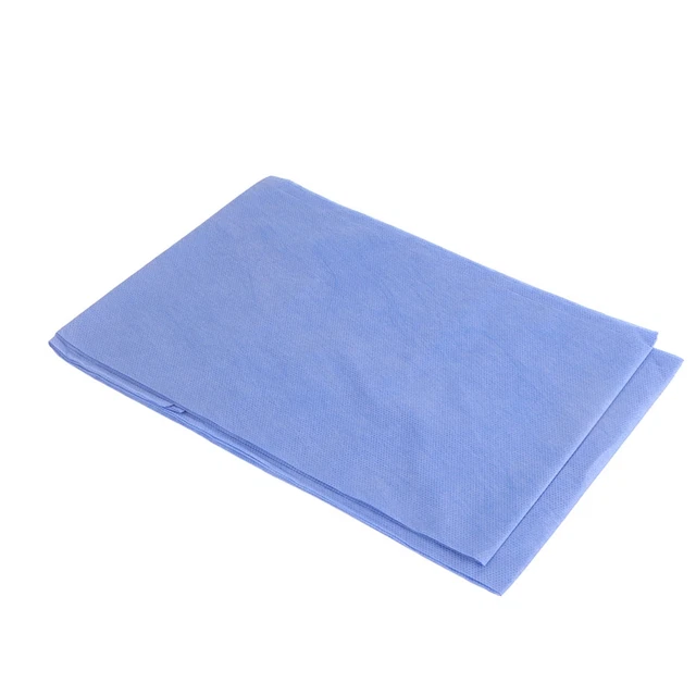 10 Pcs 180*80cm NOn Woven Disposable Waterproof Bed Sheet Massage Cover Blue EMB