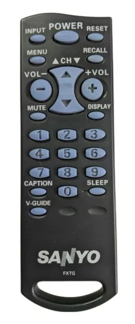 Control remoto original Sanyo FXTG para DS20425, DS20930, DS2093003, DS2093004