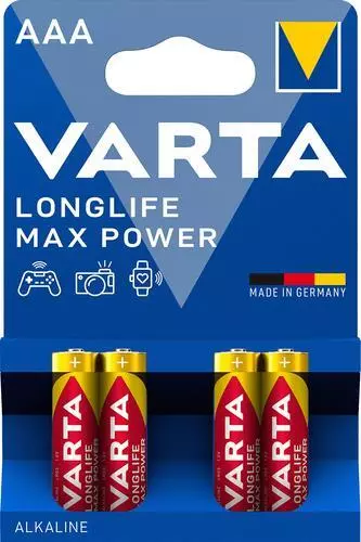 Varta Longlife Max Power AAA Blister 4