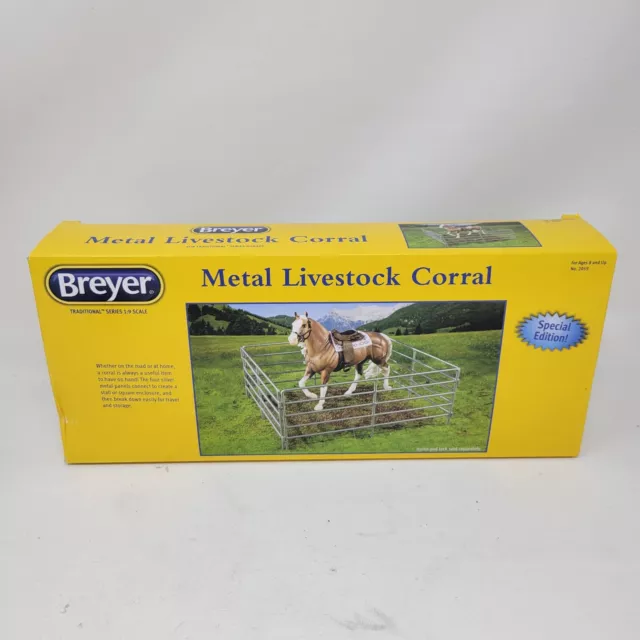 Breyer Metal Livestock Corral Fencing Breyer 2059 NIB w2