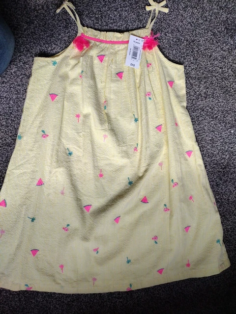 Girls Gorgeous BNWT summer dress Age 9-10 Years RRP £12