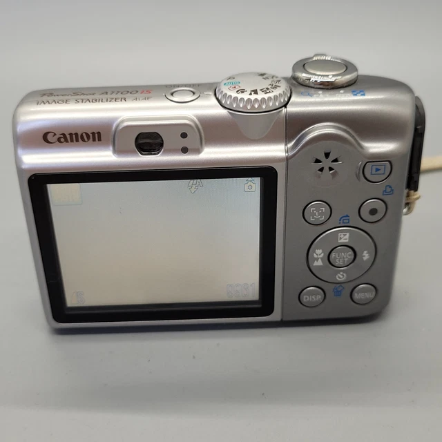 Canon PowerShot A1100 IS 12,1 megapixel fotocamera digitale compatta argento testato 8