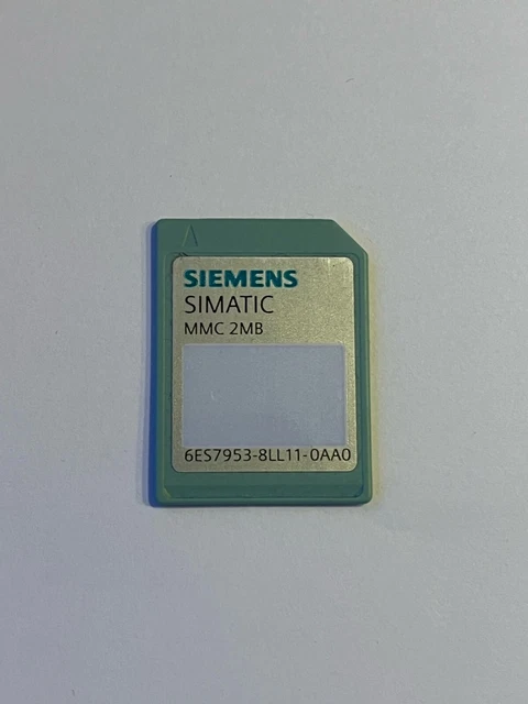Siemens Simatic S7-300 6Es7 953-8Ll11-0Aa0 Es/Fs:02 Mmc 2Mb 6Es7953-8Ll11-0Aa0