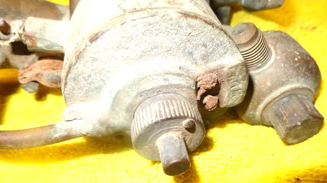 Solid Brass IH Tractor Carburetor For Parts or Repair, Think It Is A Model R?? 4