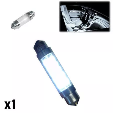 1x Ford Fiesta MK4/MK5 1.25 264 42mm White Interior Courtesy Bulb LED Light New