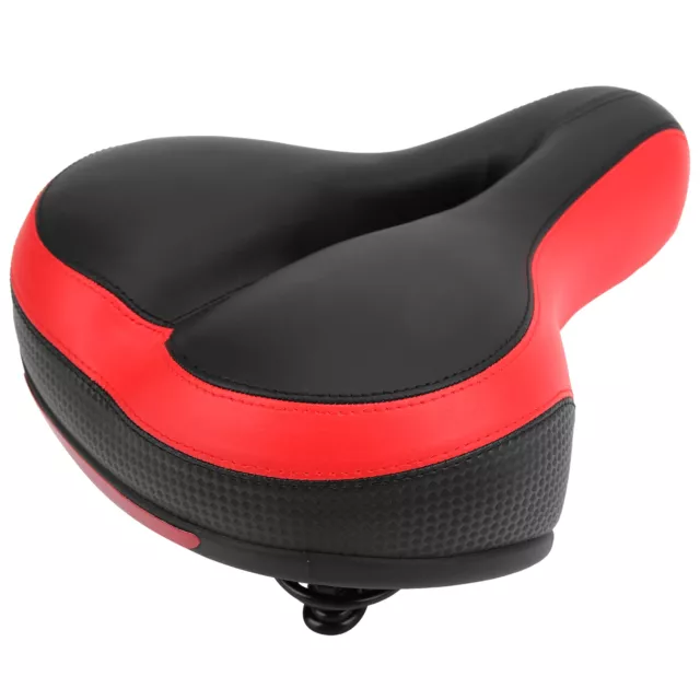 (Black Red) 02 015 Mountain Bike Saddle Mountain Bike Bicycle Saddle For