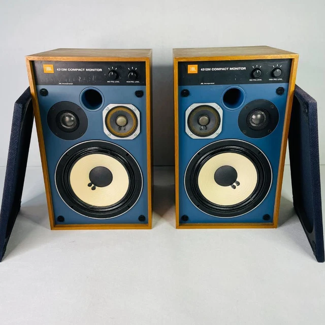 JBL 4312M COMPACT Monitor Speaker Blue Wood Ver. Working Tasted £582.97 ...