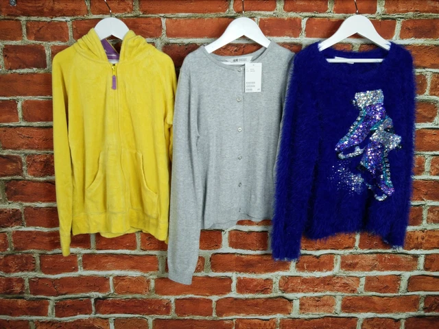 Girl Bundle Age 11-12 Years H&M M&S Boden Hoodie Jacket Pullover Cardigan 152Cm