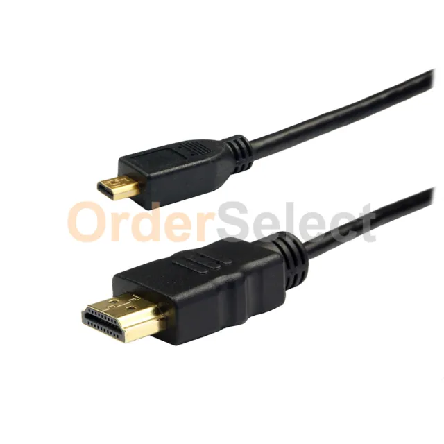 3FT HDMI to Micro HDMI Cable for Smartphone Tablet Amazon Kindle Fire HD