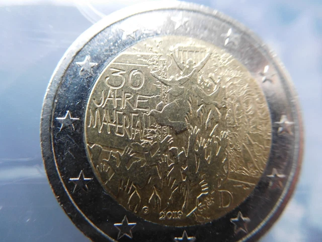 Fehlprägung 2 Euro Münze 30 Jahre Mauerfall picclick.de