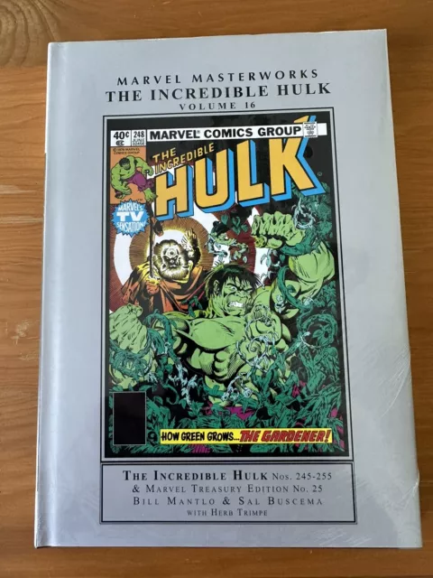 Marvel Masterworks Incredible Hulk Vol 16 HC New/Sealed Global Ship $75 SRP