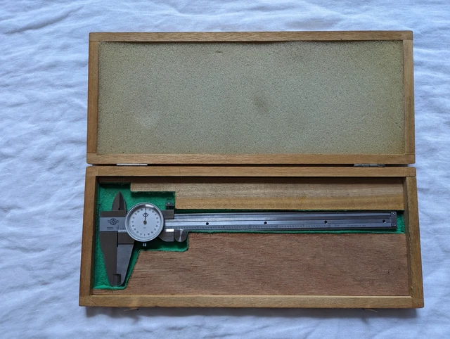 Kanon Best 8” Vernier Caliper .001”  With Case 