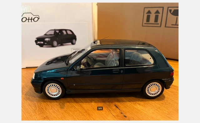 EDITION LIMITÉE RENAULT Clio 3 RS phase 2 1/18 Otto OT350 + BOITE EUR