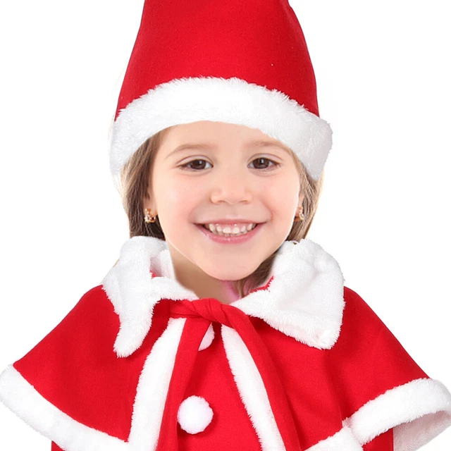 Gonna siamese Costume Danza di Natale Ragazze Babbo Natale Bambino