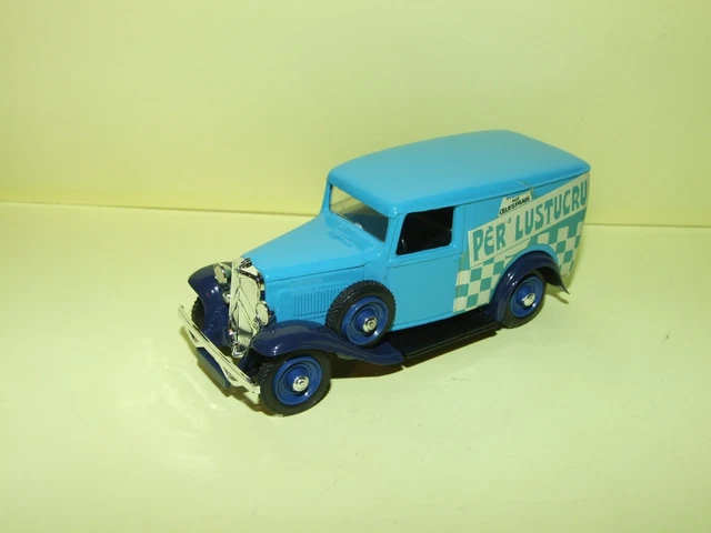 CITROEN 500 Kg PER LUSTUCRU ELIGOR Sans Boite 1:43 défaut décalco default