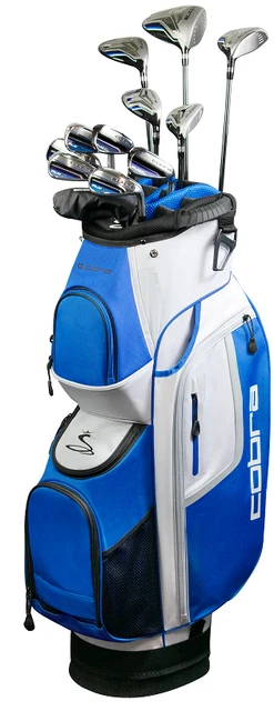 New Cobra Golf Fly-XL Complete Set With Cart Bag Graphite Regular Flex