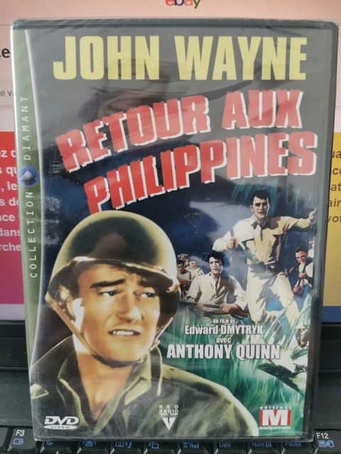 RETOUR AUX PHILIPPINES Film Edward Dmytryk Dvd 1945/2007 Neuf Sous