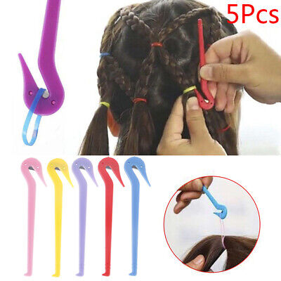5Pcs Hair Bands Rubber Cutter Girls DIY Hair Styling Headwear Band Cutting T'AP