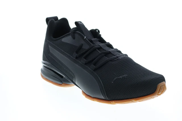 Puma Axelion NXT 19565606 Mens Black Canvas Athletic Running Shoes