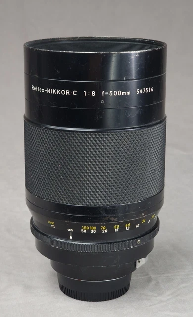 Objectif Téléphoto Miroir CENTON 500mm F/8 - Monture T2 Pour Nikon, Canon, Pentax + Housse Et Filtre ND4 Inclus