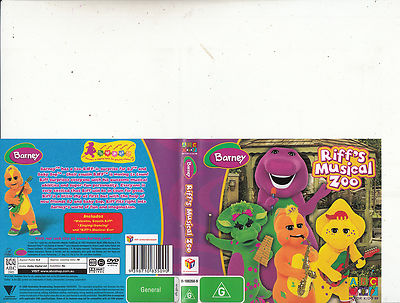 BARNEY-RIFF'S MUSICAL ZOO-2008-[79 Minutes]-Children Barney-DVD £13.33 ...