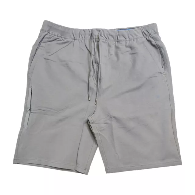 Mack Weldon Mens XXL Grey Ace Sweatshorts Knit Drawstring Stretch Sweat Shorts