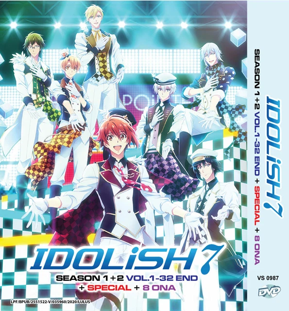 DVD ANIME IDOLISH 7 SEASON 1-2 VOL.1-21 END + SPECIAL + 8 ONA + Free Shipping