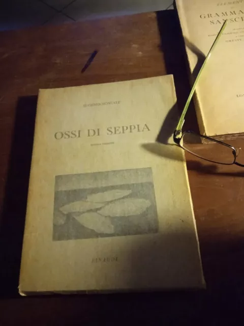 Poesia Del Novecento Eugenio Montale Ossi Di Seppia Settima Edizione Einaudi 943