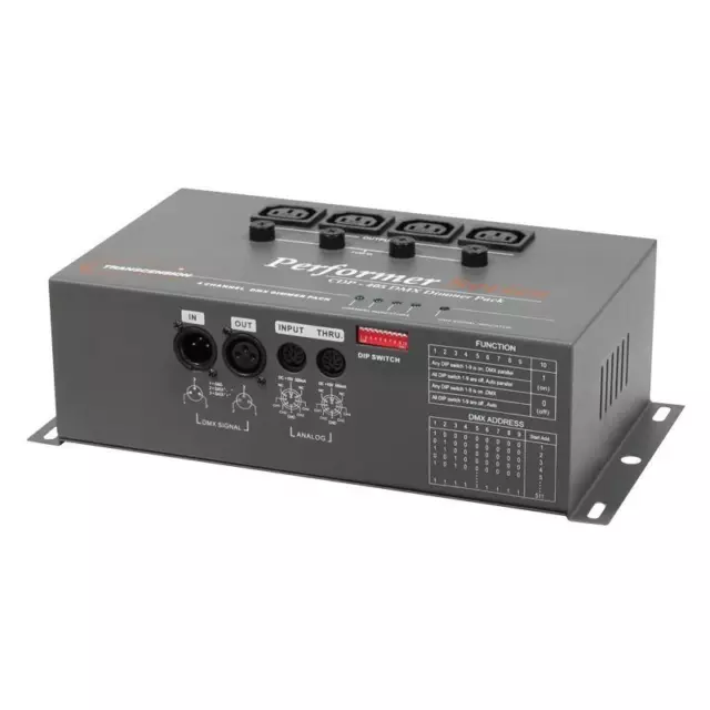 Transcension CDP 405 4-Kanal Digital Dimmer Pack