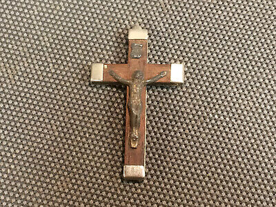 Brun bois Crucifix petit bois en forme de croix 45 mm-Petit bois Crucifix Cross in my Pocket Crucifix 