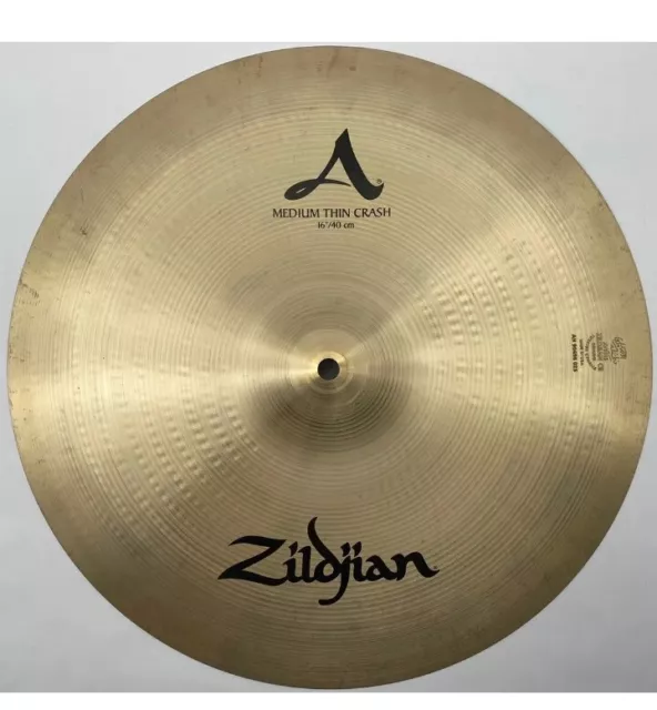 16" Avedis Zildjian Medium Thin Crash Cymbal